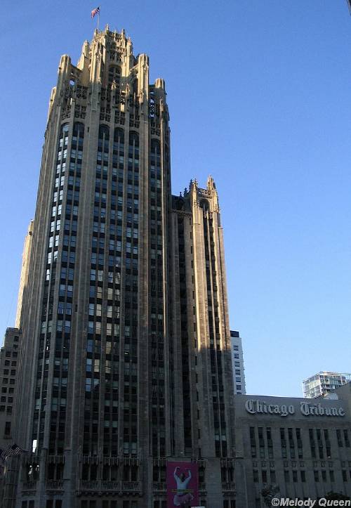 chicago tribune tower. Chicago, Illinois: Tribune