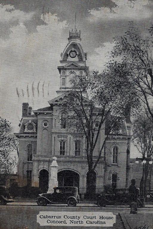 Old Concord Courthouse Postcard